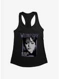 Wednesday Black Is My Happy Color Womens Tank Top, BLACK, hi-res