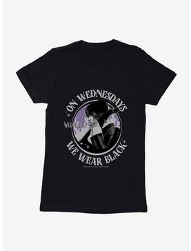 Wednesday Cello We Wear Black Womens T-Shirt, , hi-res