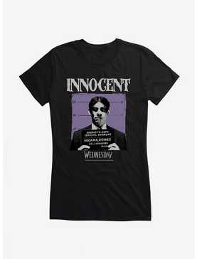 Wednesday Innocent Gomez Mug Shot Girls T-Shirt, , hi-res