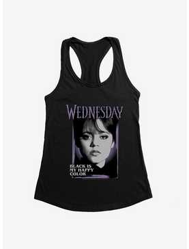 Wednesday Black Is My Happy Color Girls Tank, , hi-res