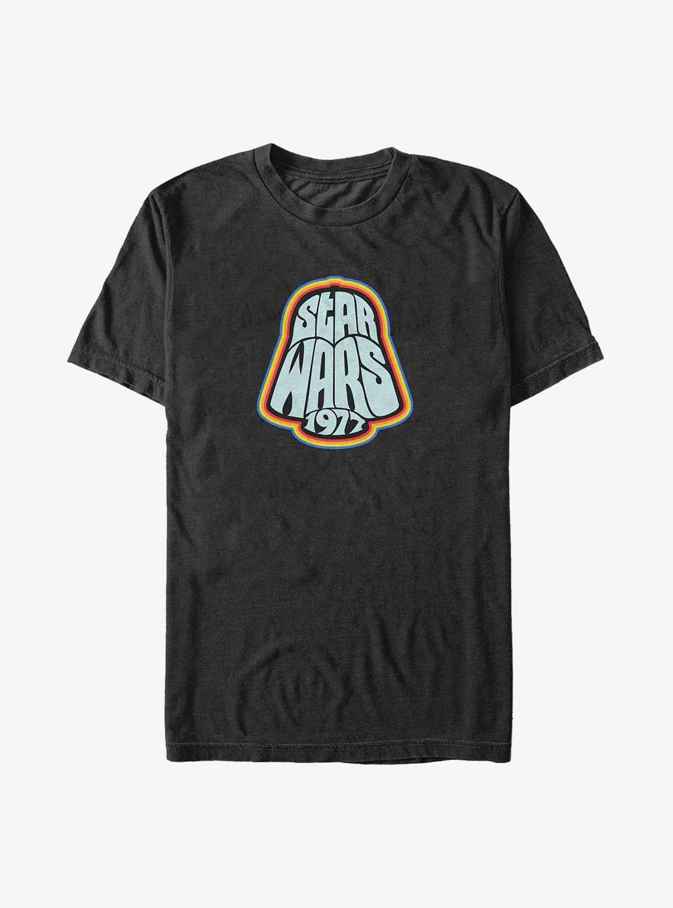 Star Wars Vader Head Logo T-Shirt, BLACK, hi-res