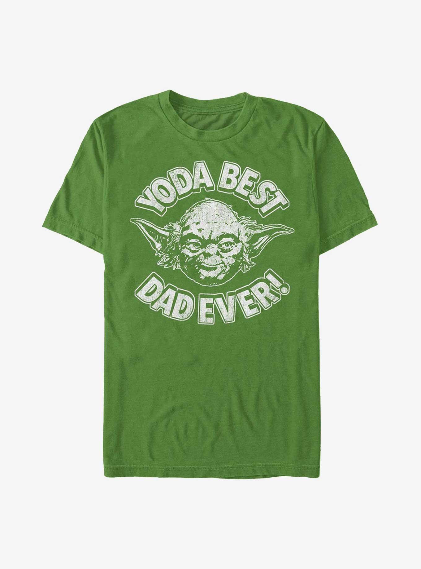 Star Wars Yoda Best Dad T-Shirt