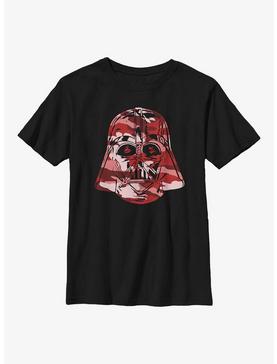 Star Wars Red Tint Camo Vader Youth T-Shirt, , hi-res