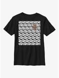 Star Wars Stormtrooper Chewbacca In Crowd Youth T-Shirt, BLACK, hi-res