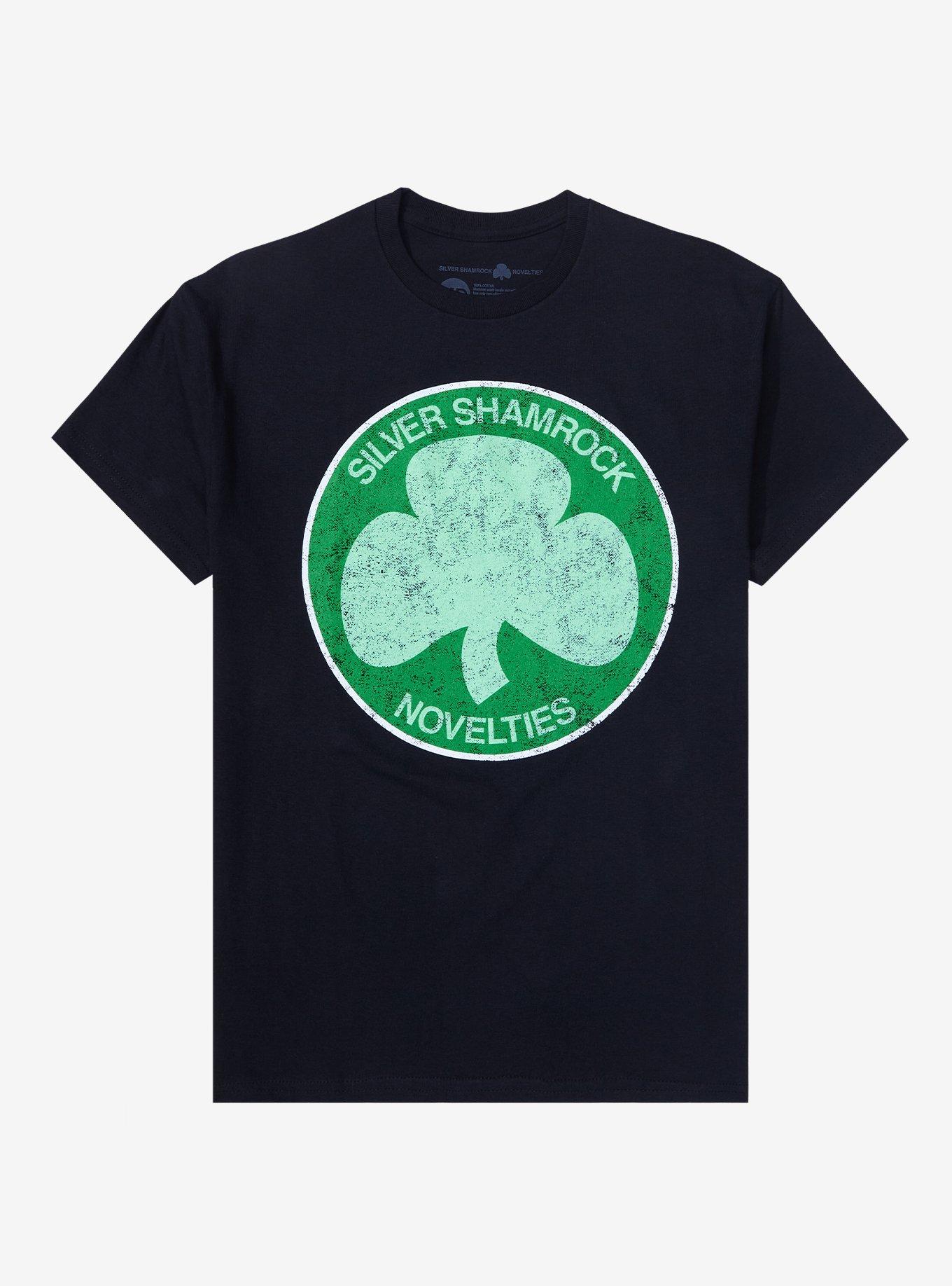 Halloween III: Season Of The Witch Silver Shamrock Novelties T-Shirt, BLACK, hi-res