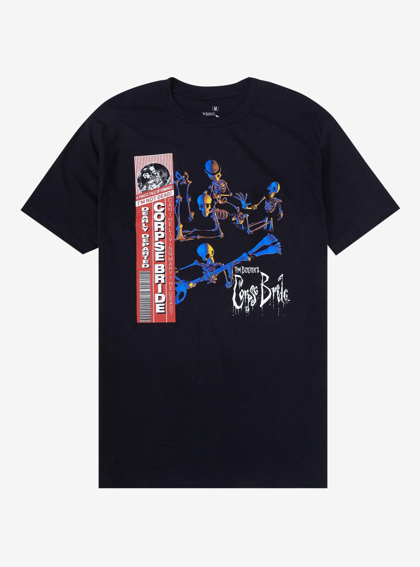 Corpse Bride Album Cover T-Shirt, BLACK, hi-res