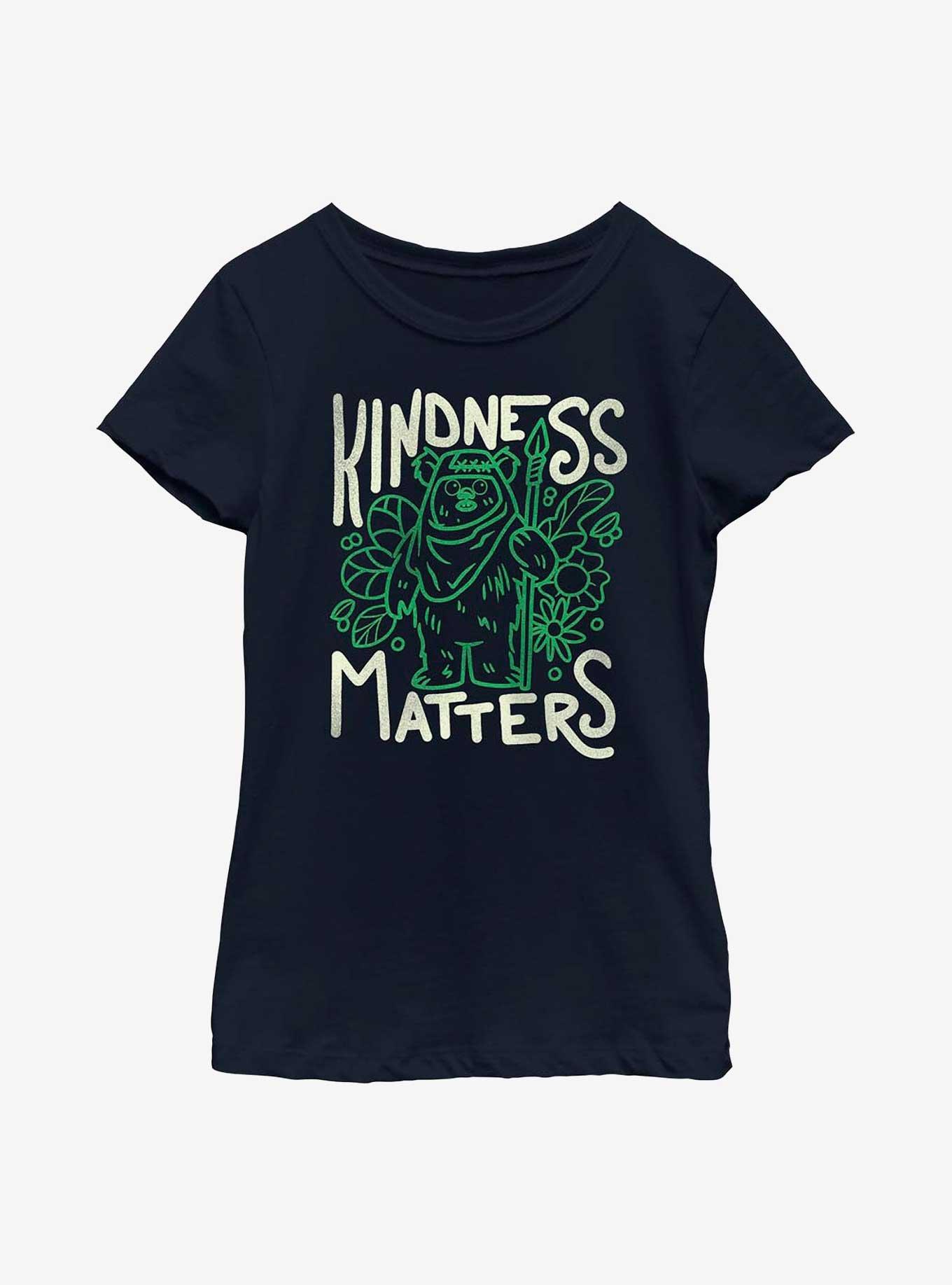 Star Wars Ewok Kindness Youth Girls T-Shirt, , hi-res