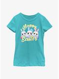 Star Wars Trooper Bunnies Happy Easter Youth Girls T-Shirt, TAHI BLUE, hi-res