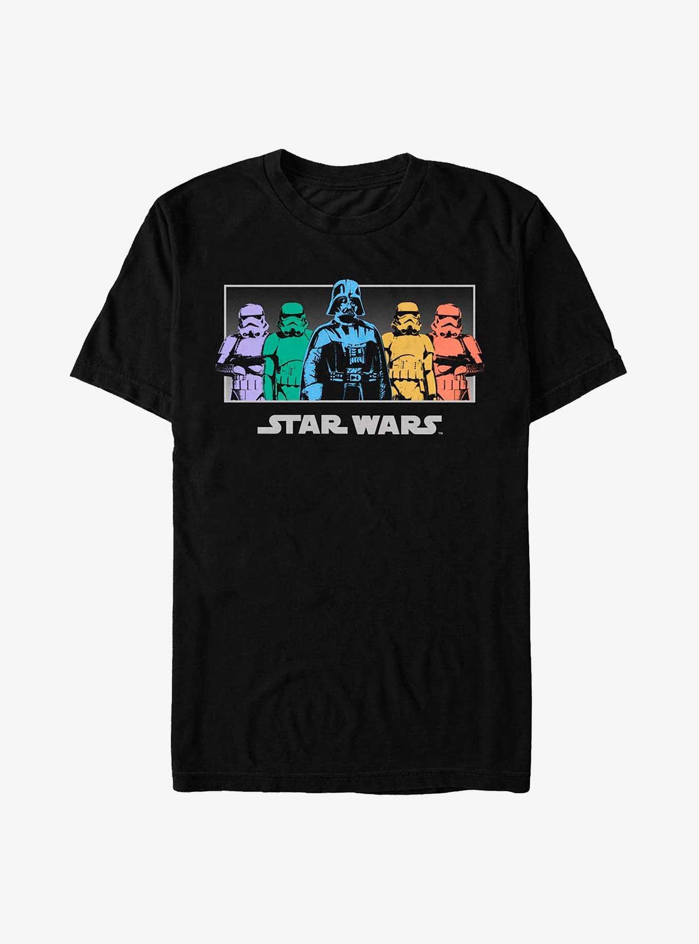 Star Wars The Dark Side Lineup T-Shirt, BLACK, hi-res