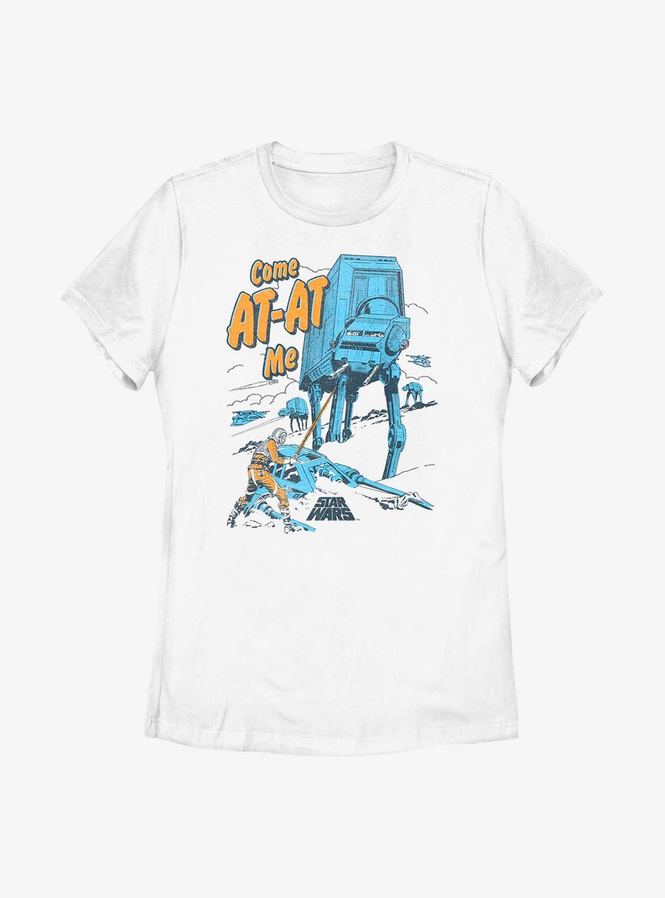 Star Wars Come AT-AT Me Womens T-Shirt, WHITE, hi-res