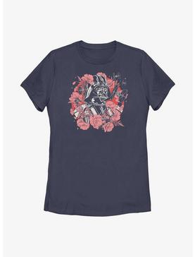Plus Size Star Wars Floral Vader Womens T-Shirt, , hi-res