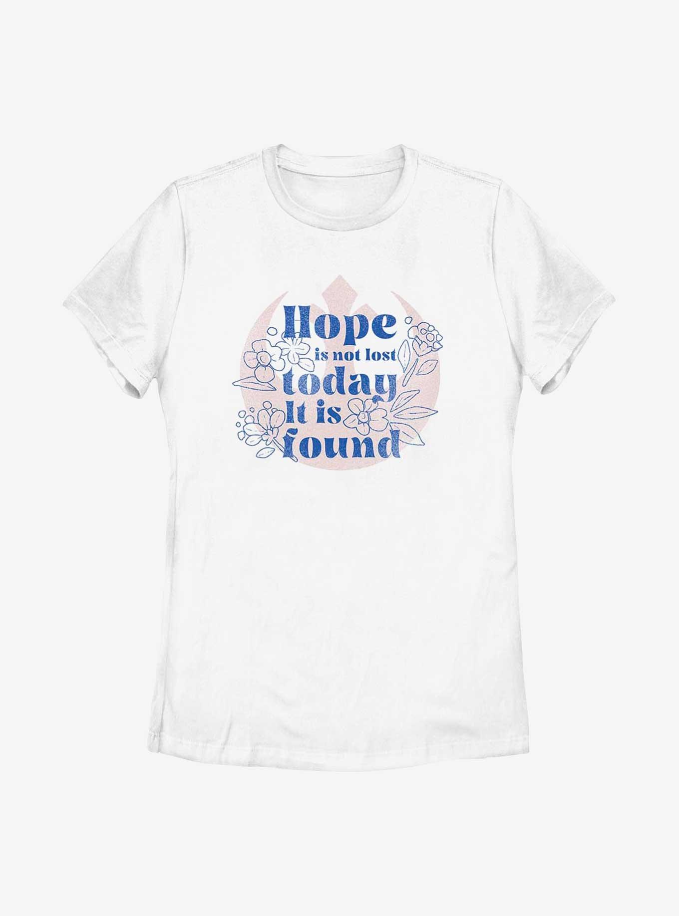 Star Wars Hope Is Not Lost Womens T-Shirt, WHITE, hi-res