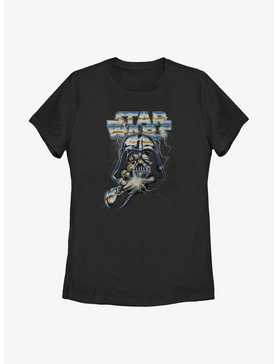 Star Wars Vader Chrome Lightning Womens T-Shirt, , hi-res