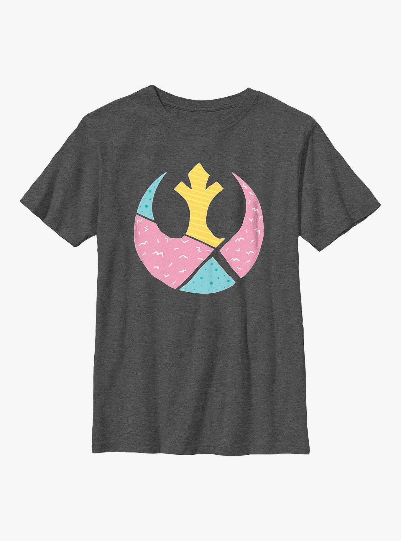 Star Wars Geometric Shaped Rebel Symbol Youth T-Shirt, , hi-res