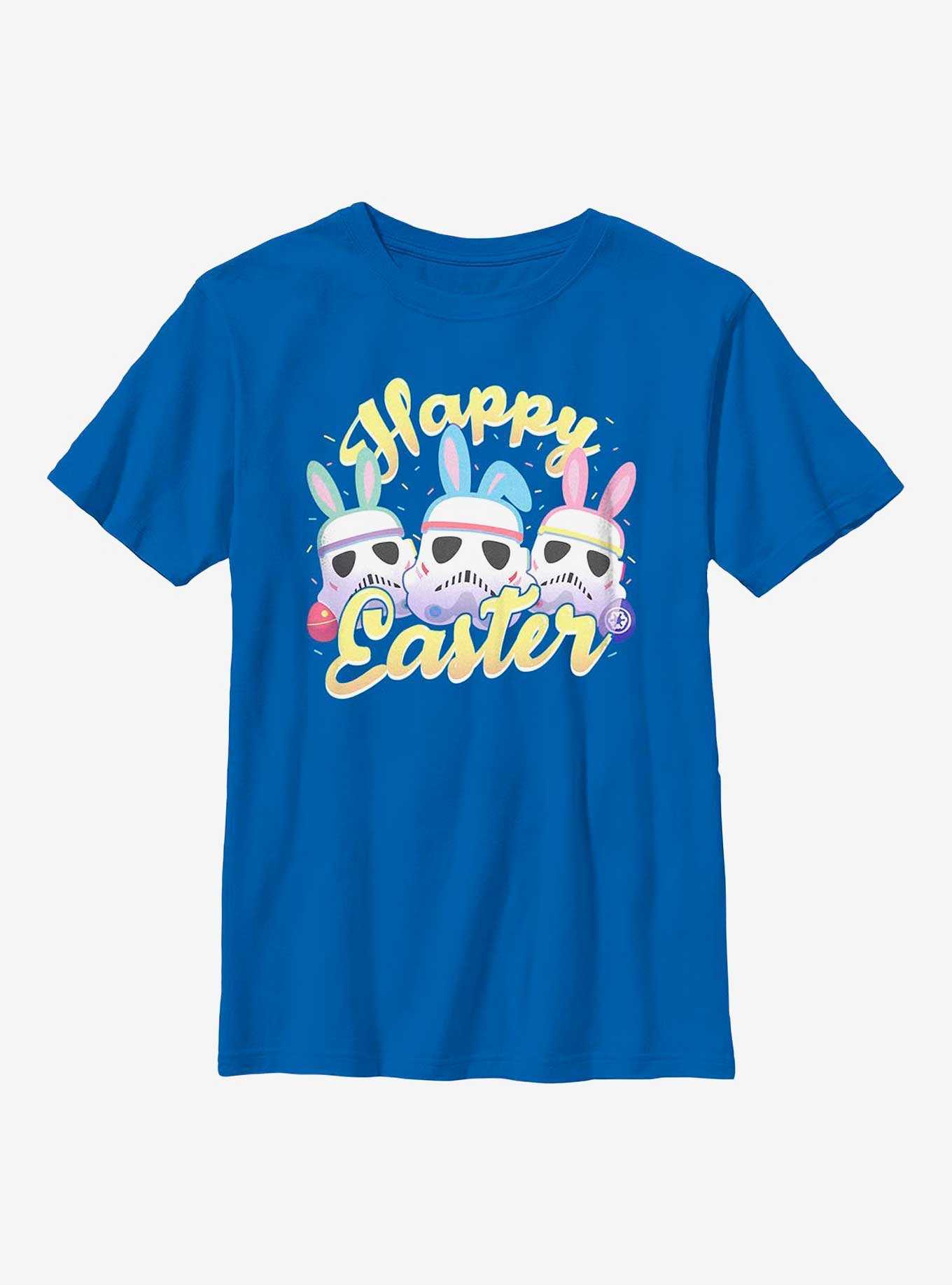 Star Wars Trooper Bunnies Happy Easter Youth T-Shirt, , hi-res