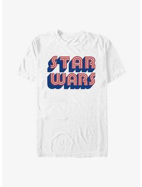 Plus Size Star Wars Stars and Stripes Logo T-Shirt, , hi-res