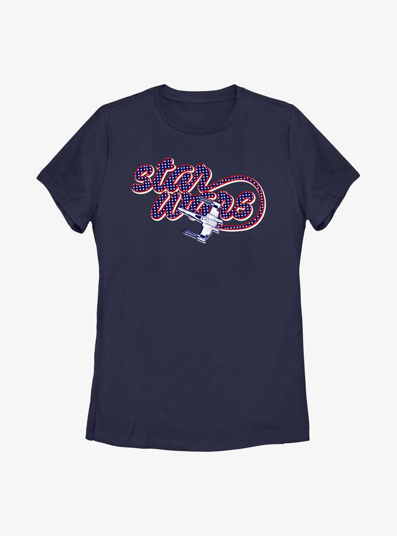 Star Wars Dots and Stars Womens T-Shirt