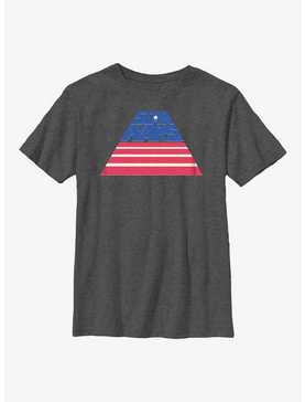 Star Wars American Flag Slant Logo Youth T-Shirt, , hi-res