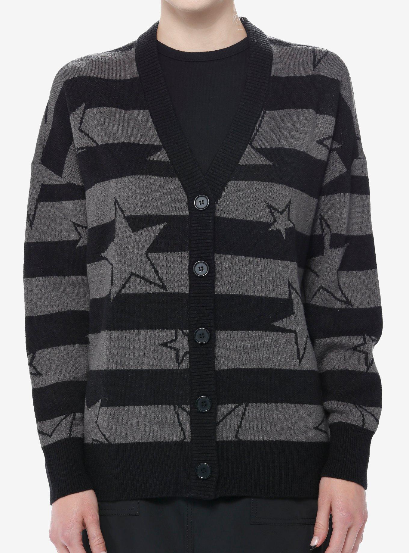 Grey hotsell star cardigan