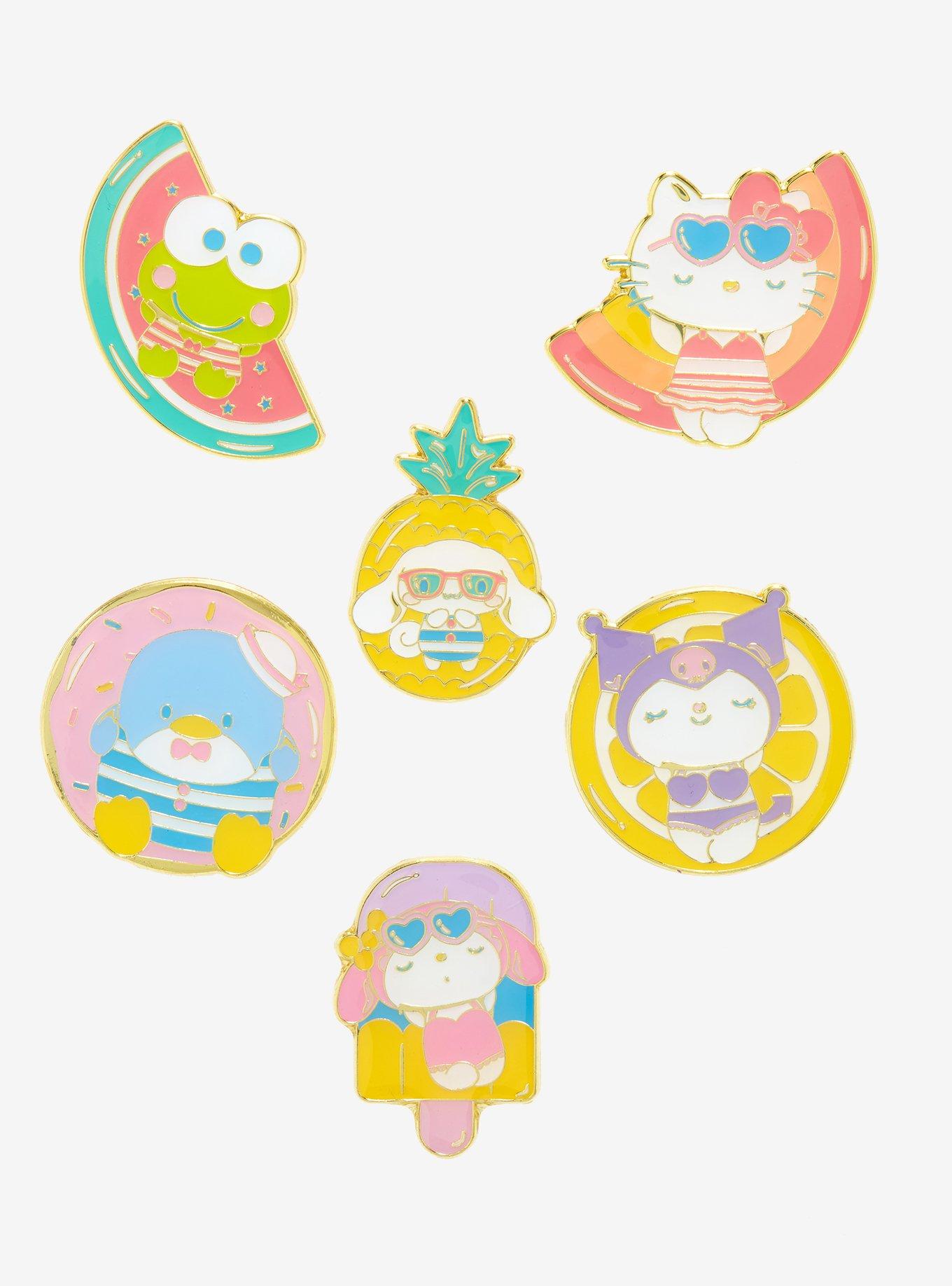 Loungefly Hello Kitty And Friends Summer Pool Party Blind Box Enamel Pin, , hi-res