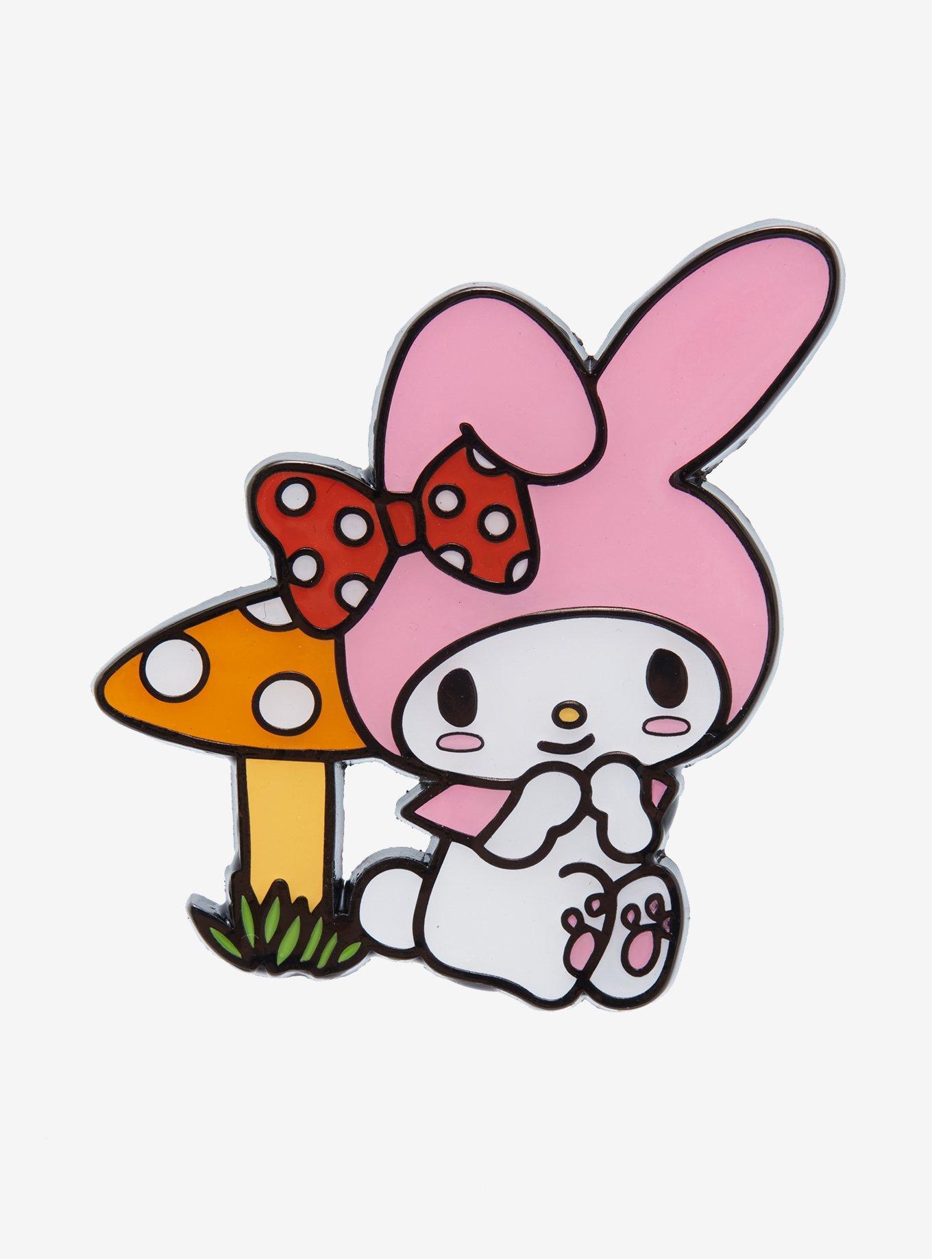 Loungefly My Melody Mushroom Enamel Pin, , hi-res