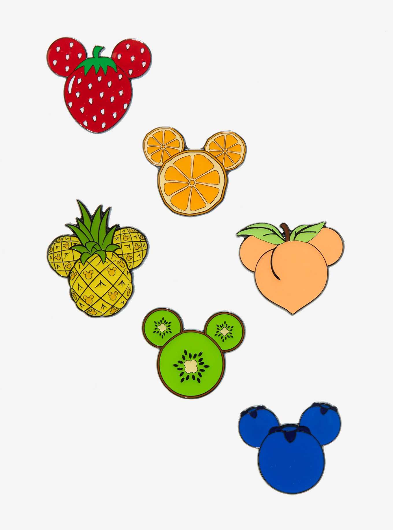 Loungefly Disney Mickey Mouse Fruit Head Blind Box Enamel Pin, , hi-res