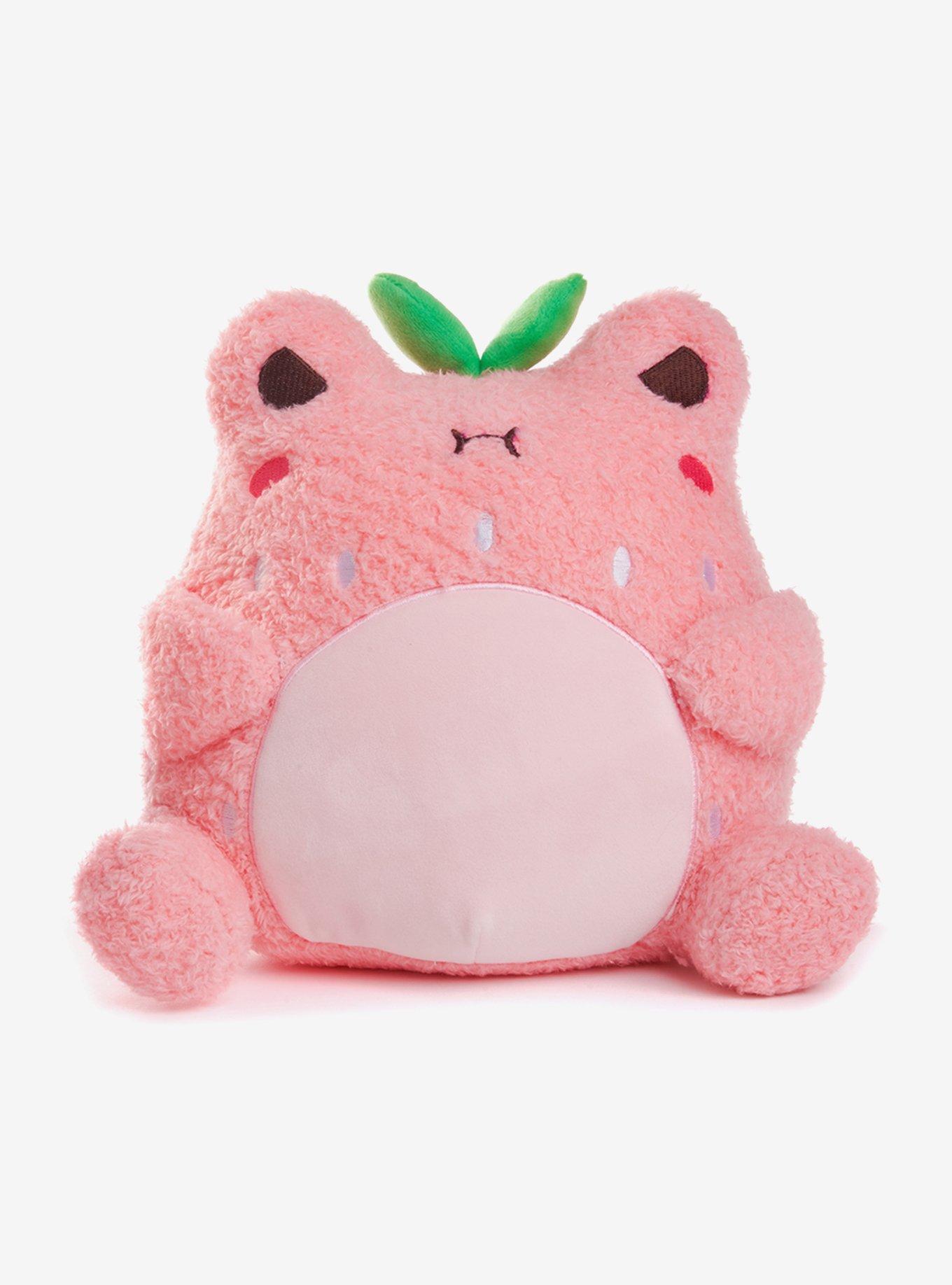 Cuddle Barn Wawa The Froggie Strawberry Plush, , hi-res