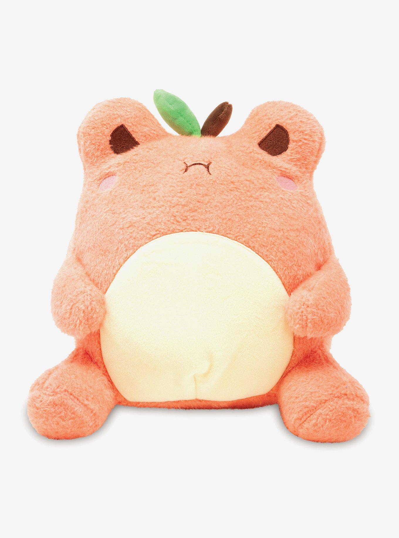 Cuddle Barn Wawa The Froggie Peach Plush, , hi-res