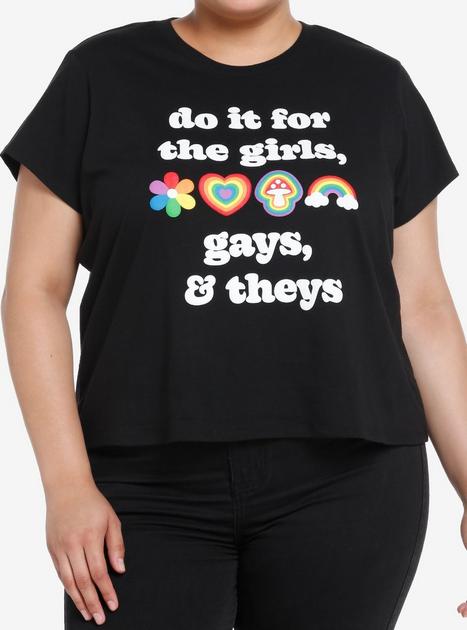 Social Collision Do It For Everyone Crop T-Shirt Plus Size | Hot Topic