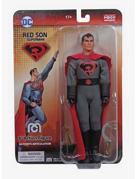 DC Heroes Red Son Superman PX Previews Exclusive Mego Figure, , hi-res