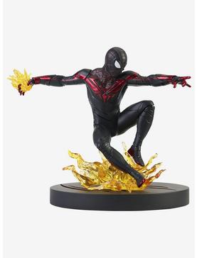 Diamond Select Spider-Man Miles Morales Flames Pose Statue, , hi-res