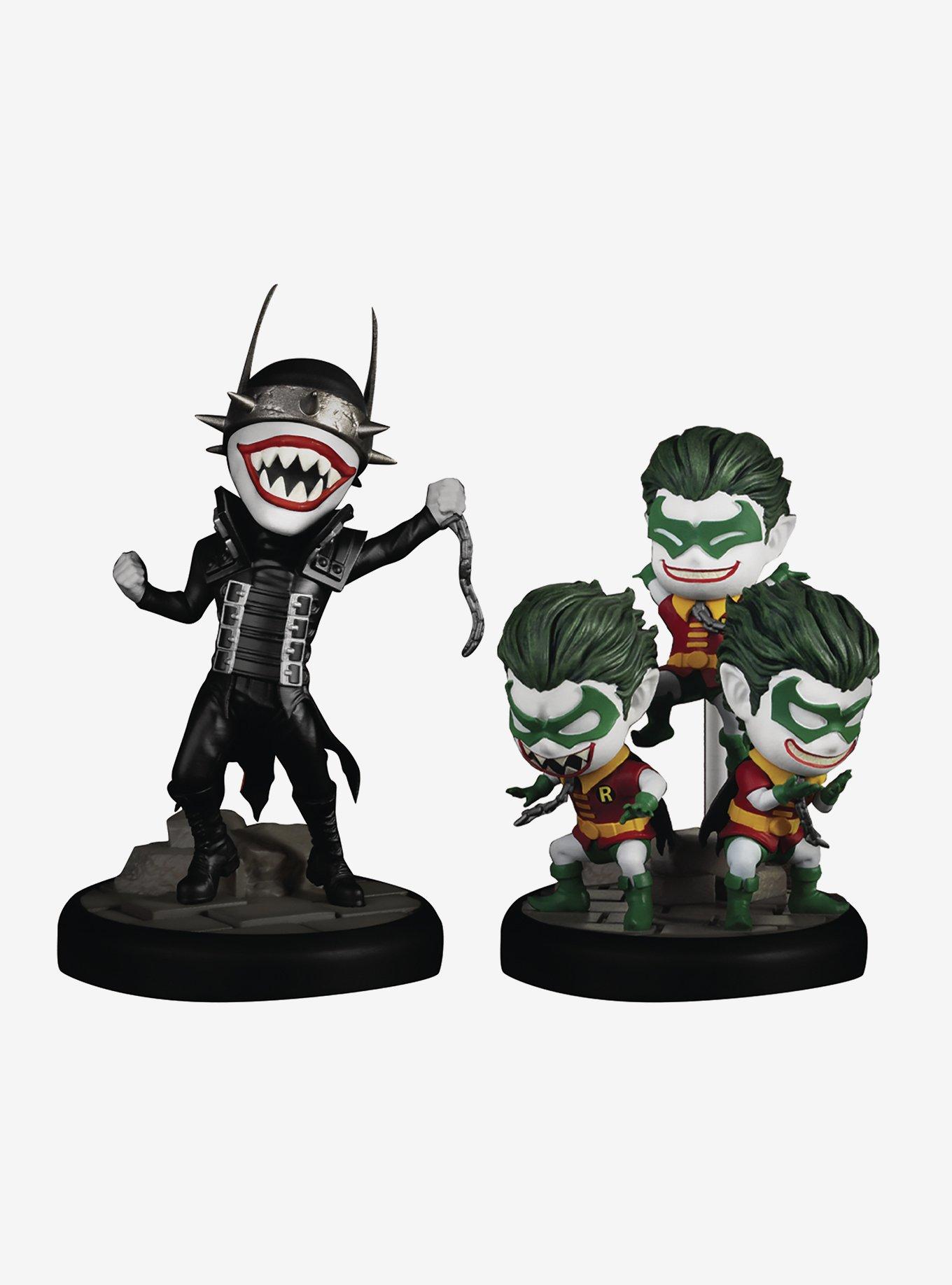 DC Comics Dark Nights Metal The Batman Who Laughs & Robins Figure Set, , hi-res