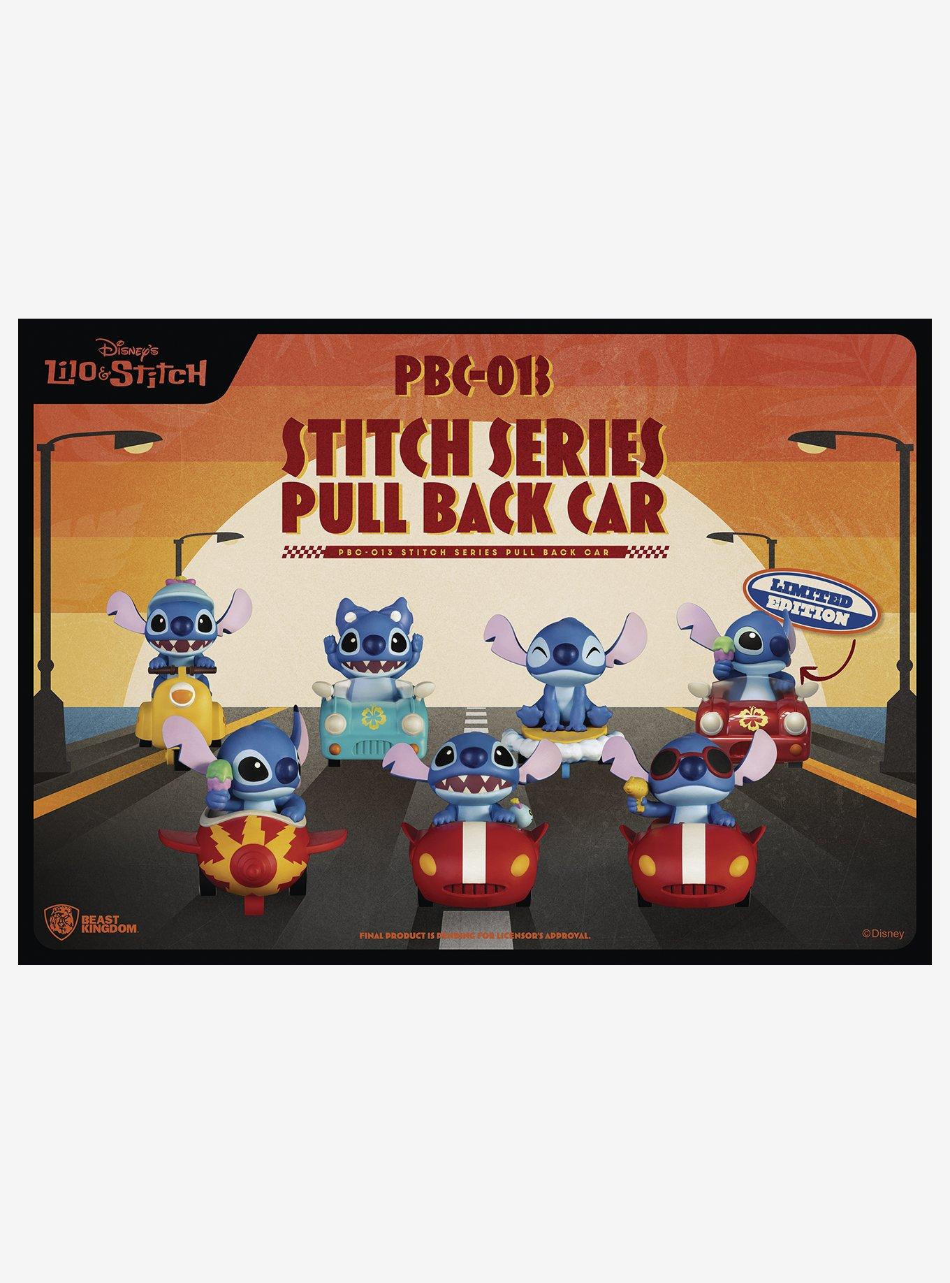 Lilo & Stitch - Mystery Pull Back Car with Stitch Figure