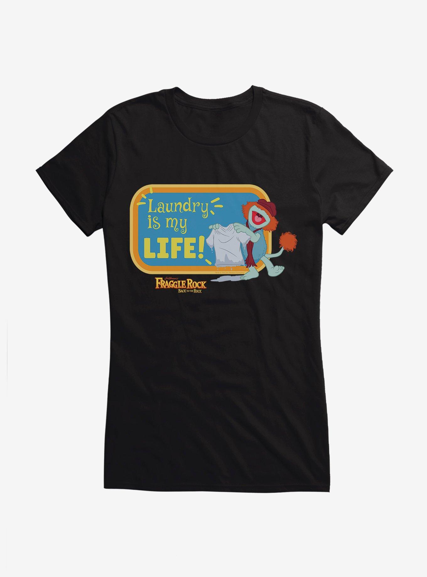 Fraggle Rock Back To The Rock Laudry Is My Life! Girls T-Shirt, , hi-res