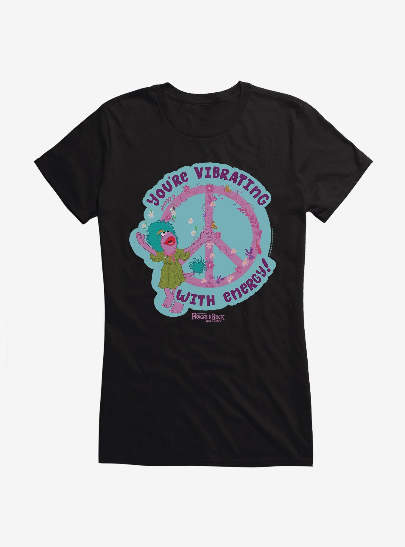 Fraggle Rock Back To The Rock You're Vibrating With Energy! Girls T-Shirt, , hi-res