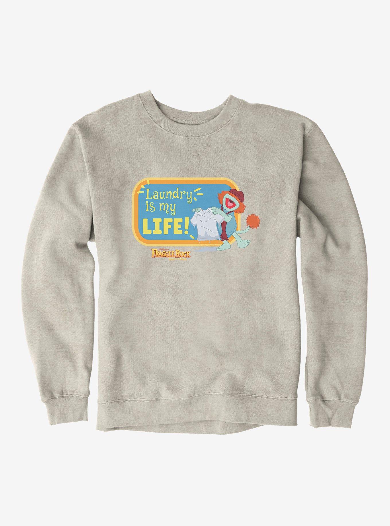 Fraggle Rock Back To The Rock Laudry Is My Life! Sweatshirt, , hi-res