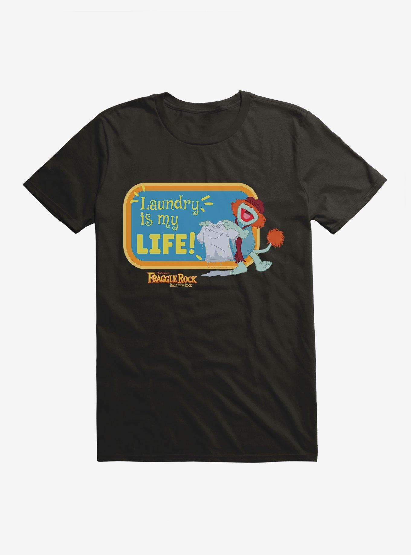 Fraggle Rock Back To The Rock Laudry Is My Life! T-Shirt, , hi-res