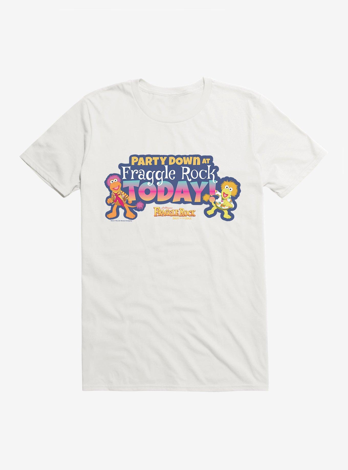 Fraggle Rock Back To The Rock Party Down T-Shirt, , hi-res