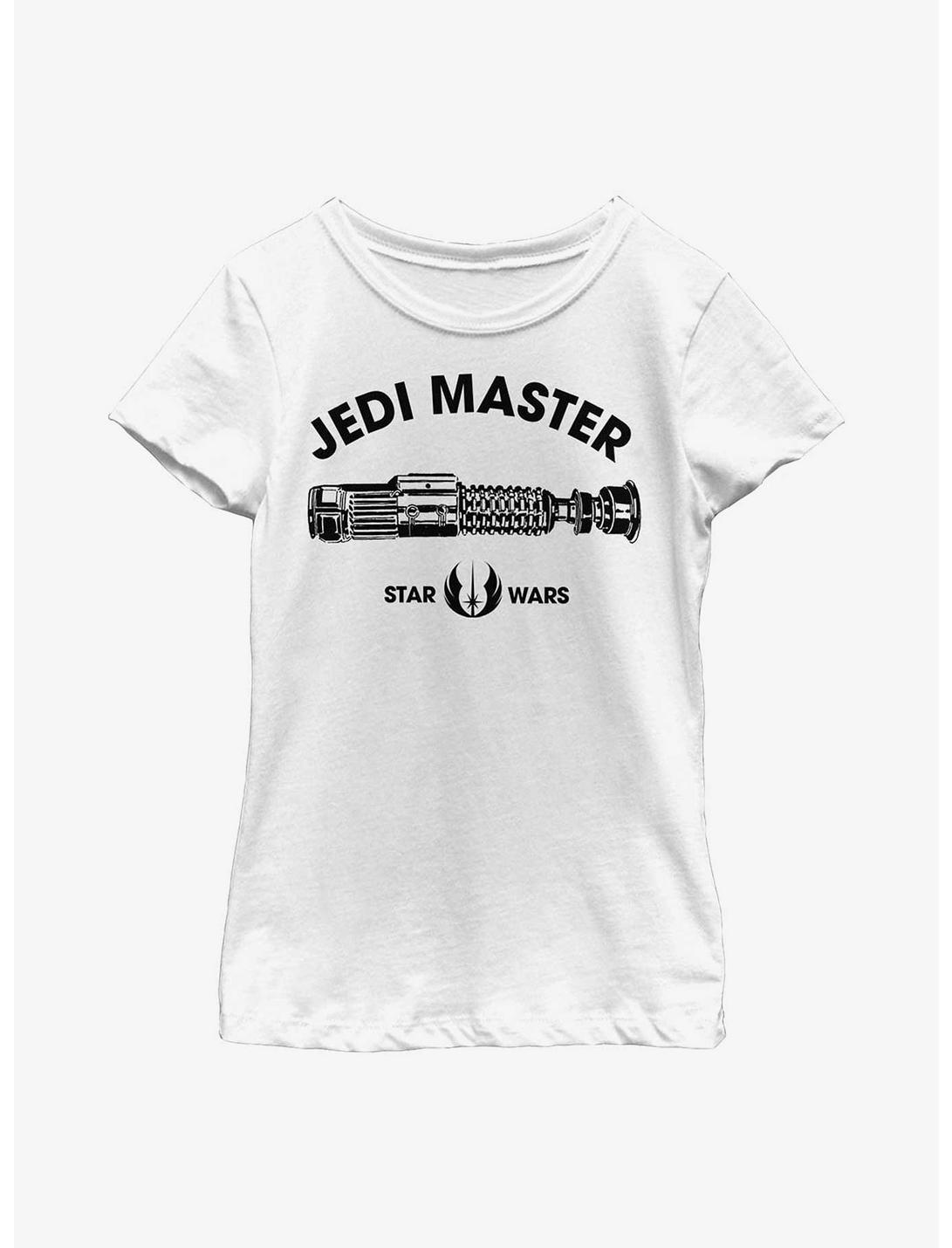 Star Wars Jedi Master Youth Girls T-Shirt, WHITE, hi-res