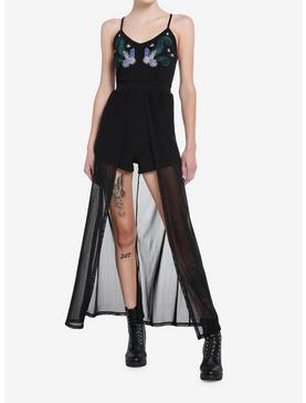 Plus Size Cosmic Aura Crystal Witch Duster Romper, , hi-res