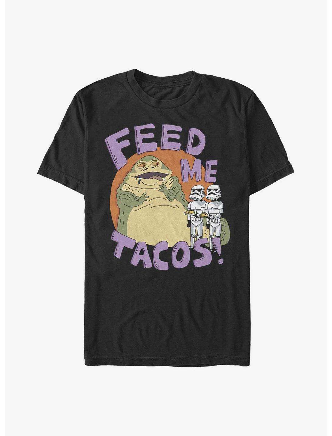 Star Wars Jabba Tacos T-Shirt, BLACK, hi-res