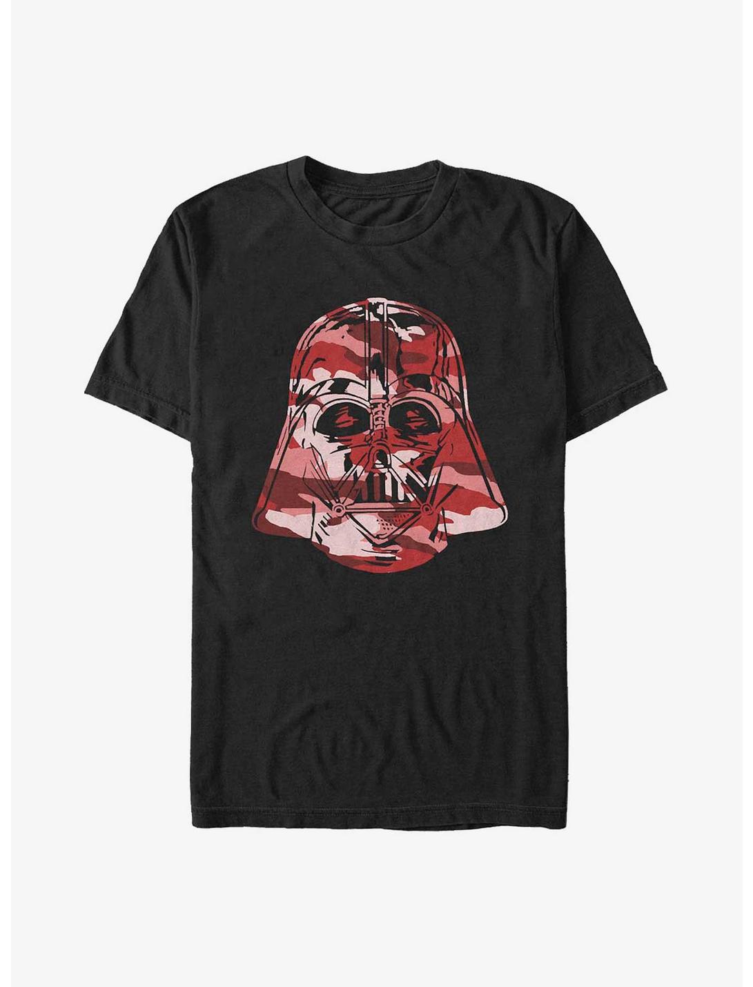 Star Wars Red Tint Camo Vader T-Shirt, BLACK, hi-res