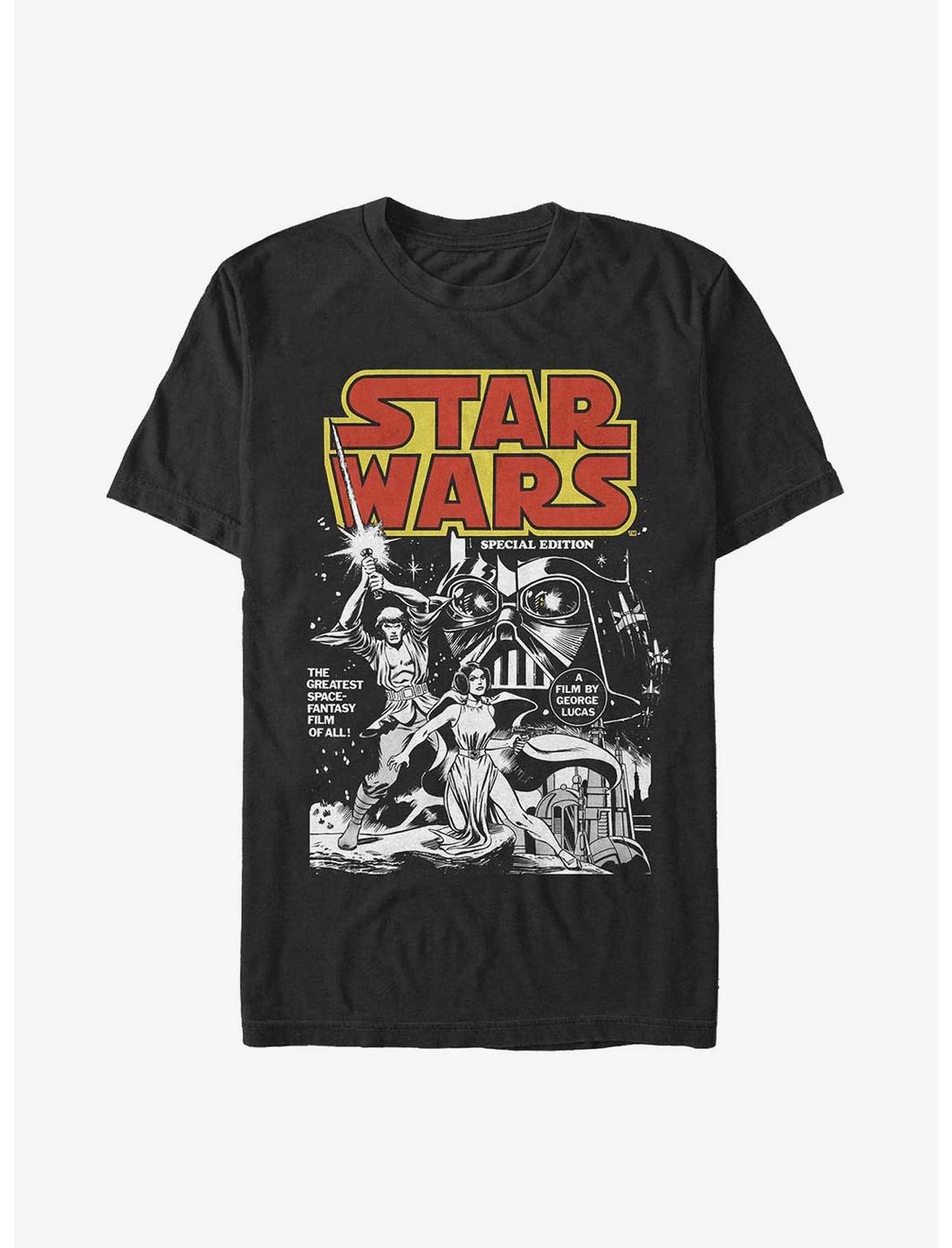 Star Wars Starry Eyed Skywalkers T-Shirt, BLACK, hi-res