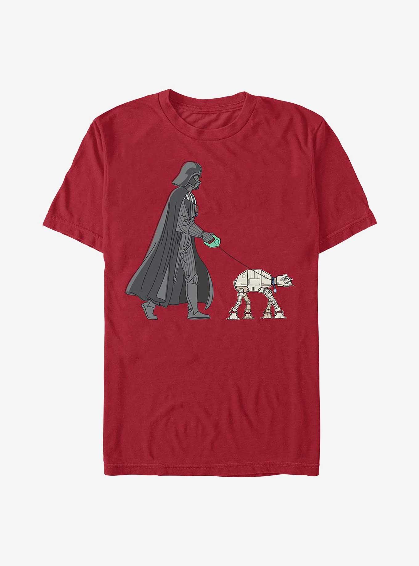 Star Wars Vader AT-AT Walker T-Shirt, CARDINAL, hi-res