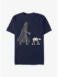 Star Wars Vader AT-AT Walker T-Shirt, NAVY, hi-res