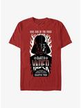 Star Wars Vader Flame Galactic Tour T-Shirt, RED, hi-res