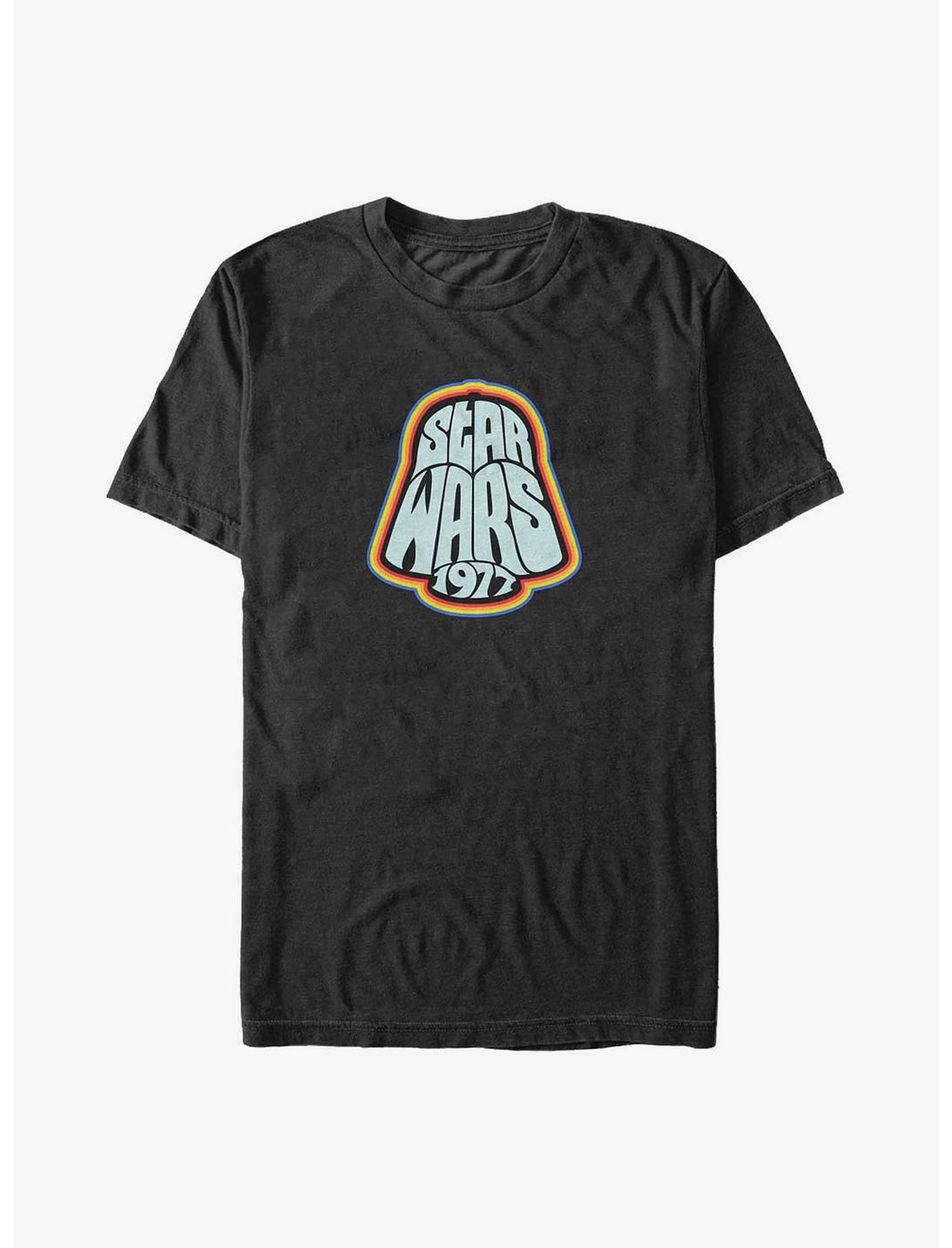 Star Wars Vader Head Logo T-Shirt, BLACK, hi-res