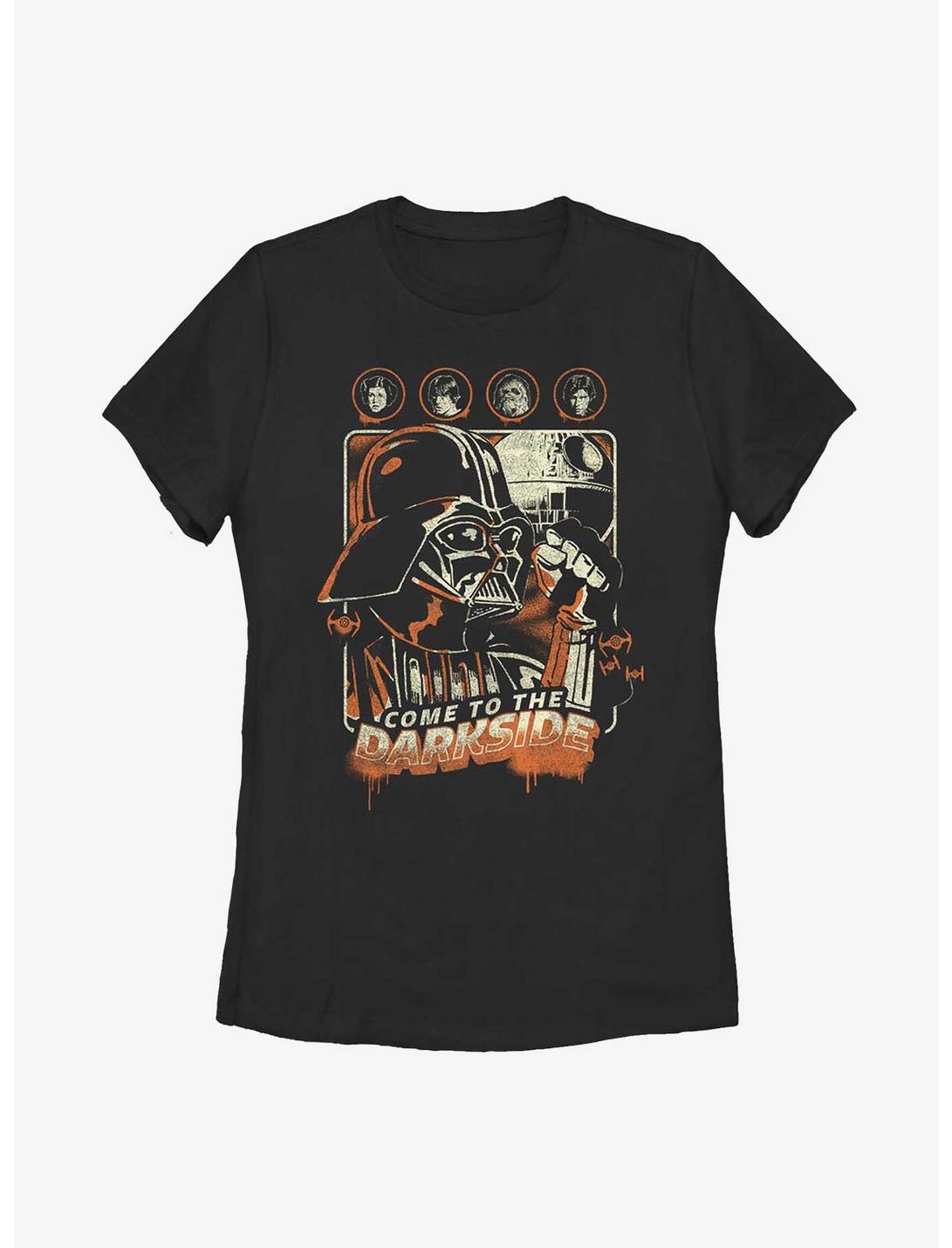 Star Wars Spooky Darkside Womens T-Shirt, BLACK, hi-res