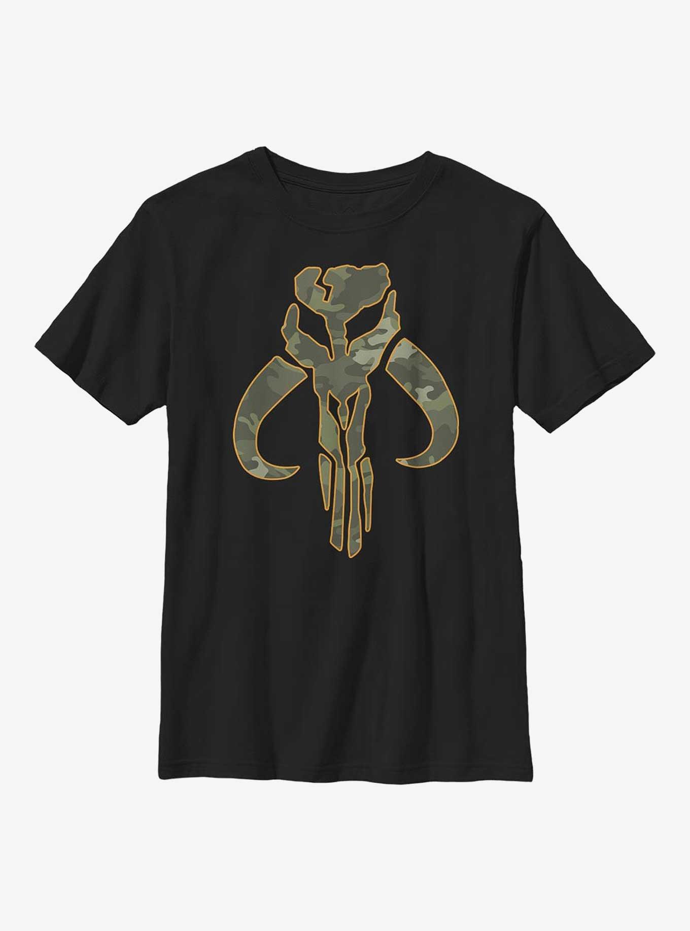 Star Wars Camo Skull Youth T-Shirt, , hi-res