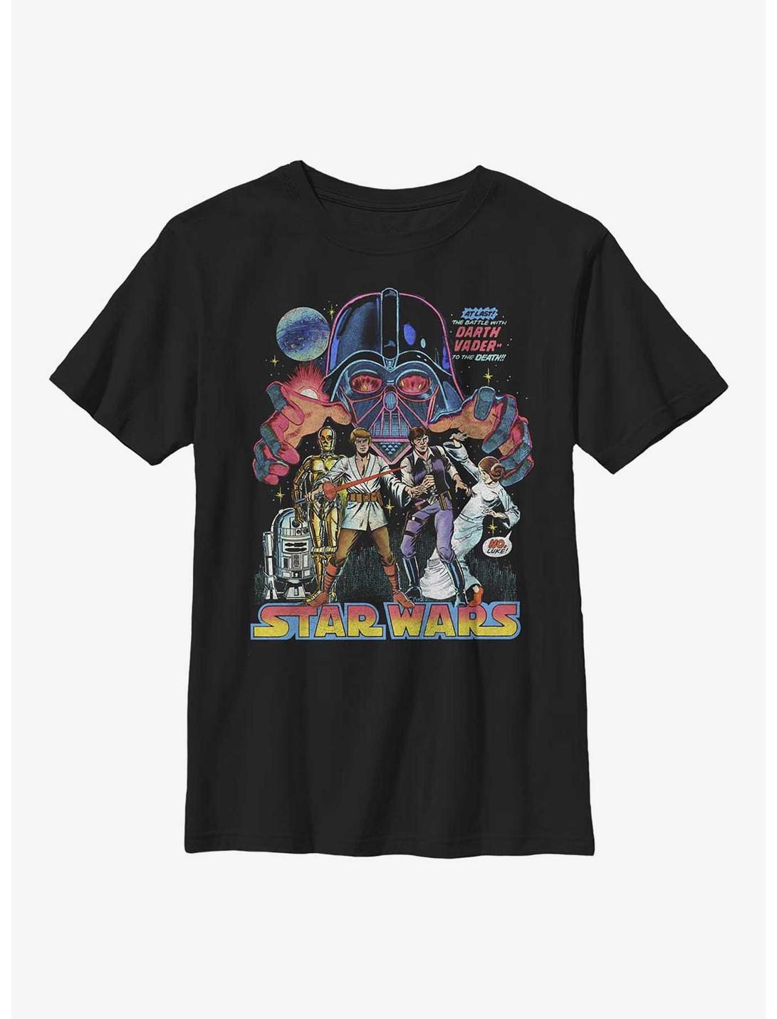 Star Wars Vader Grab Youth T-Shirt, BLACK, hi-res